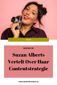 Suzan Alberts contentstrategie